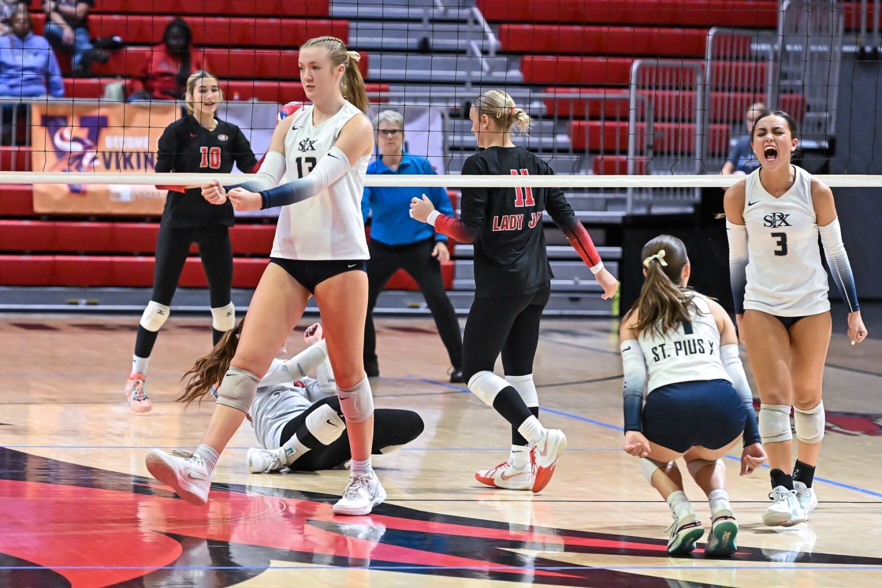11/7/24 - Girls Volleyball - C4 Champ - St Piux X vs Jefferson City